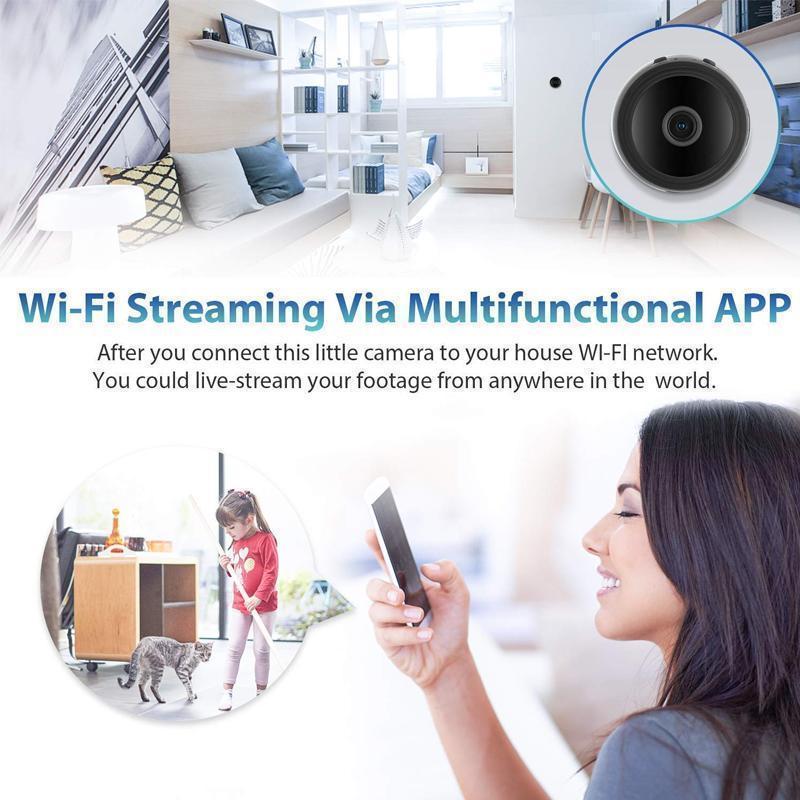 BowLift | Magnetic WiFi Mini Camera