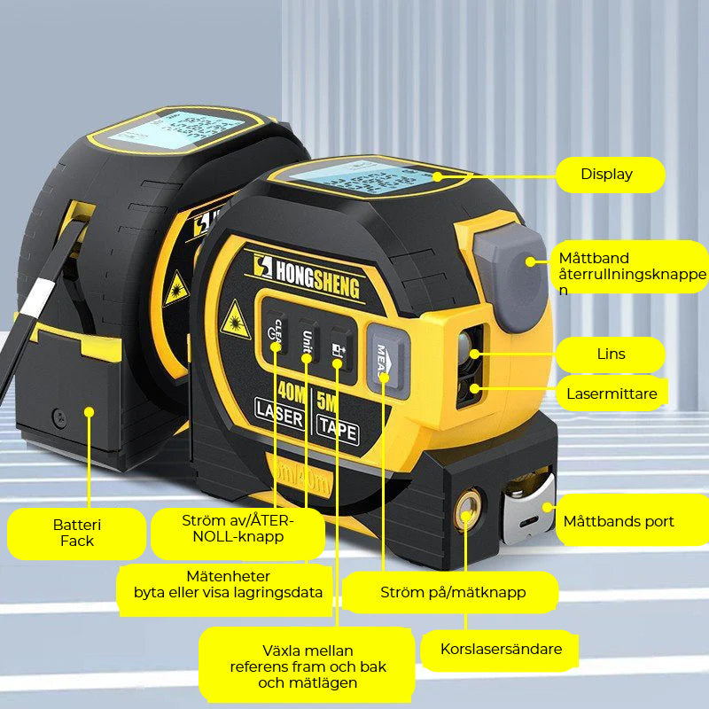 BowLift | 3-in-1 Infrared Laser Band Measurement