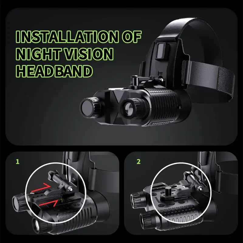 3D Night Vision IR Binoculars