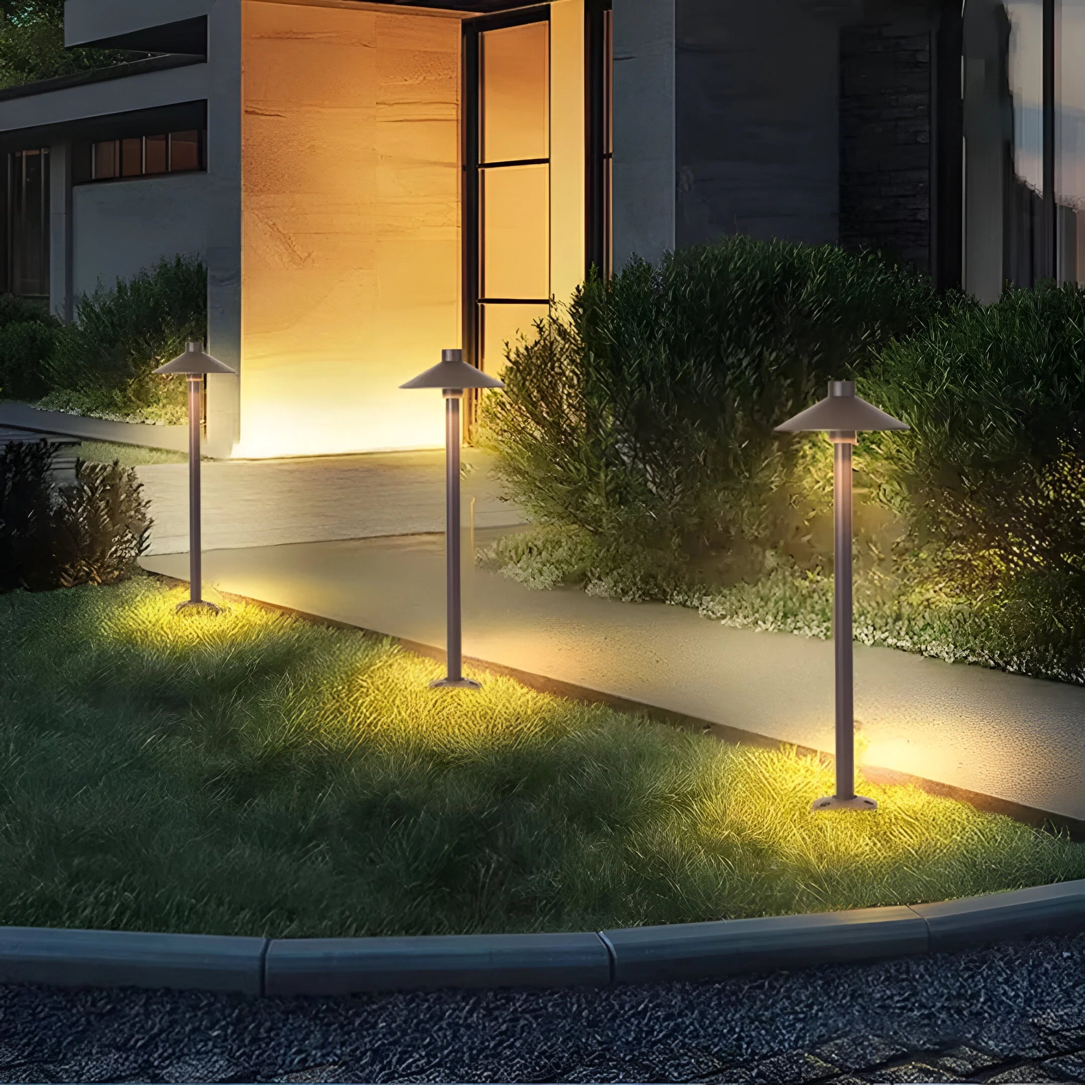 LumeEdge – Sleek Aluminum Garden Light