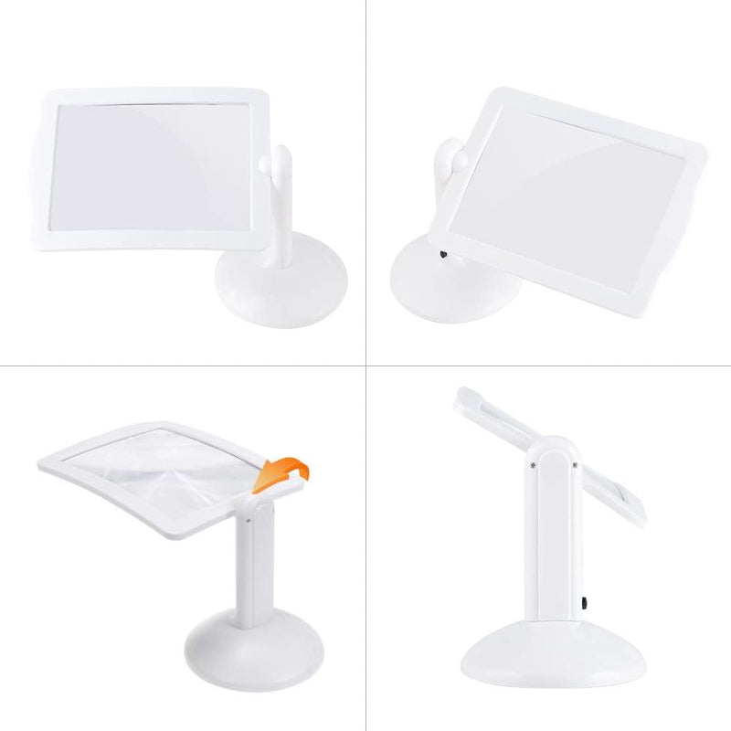 BowLift | Hands-Free LED Desk Magnifier – 3X Magnification for Precision Work