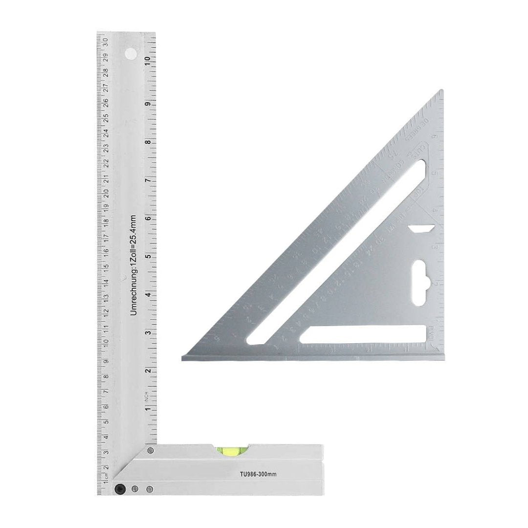 BowLift | Aluminum alloy triangle and square ruler