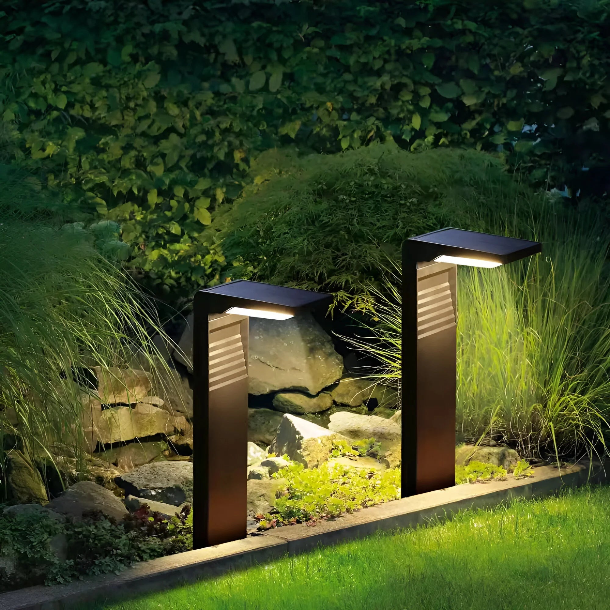 GlowEdge – Solar Powered Garden Light