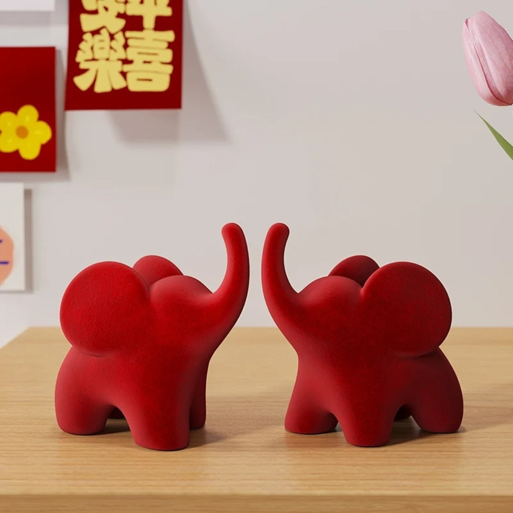 BowLift | Eclectic Elephant Resin Figurines