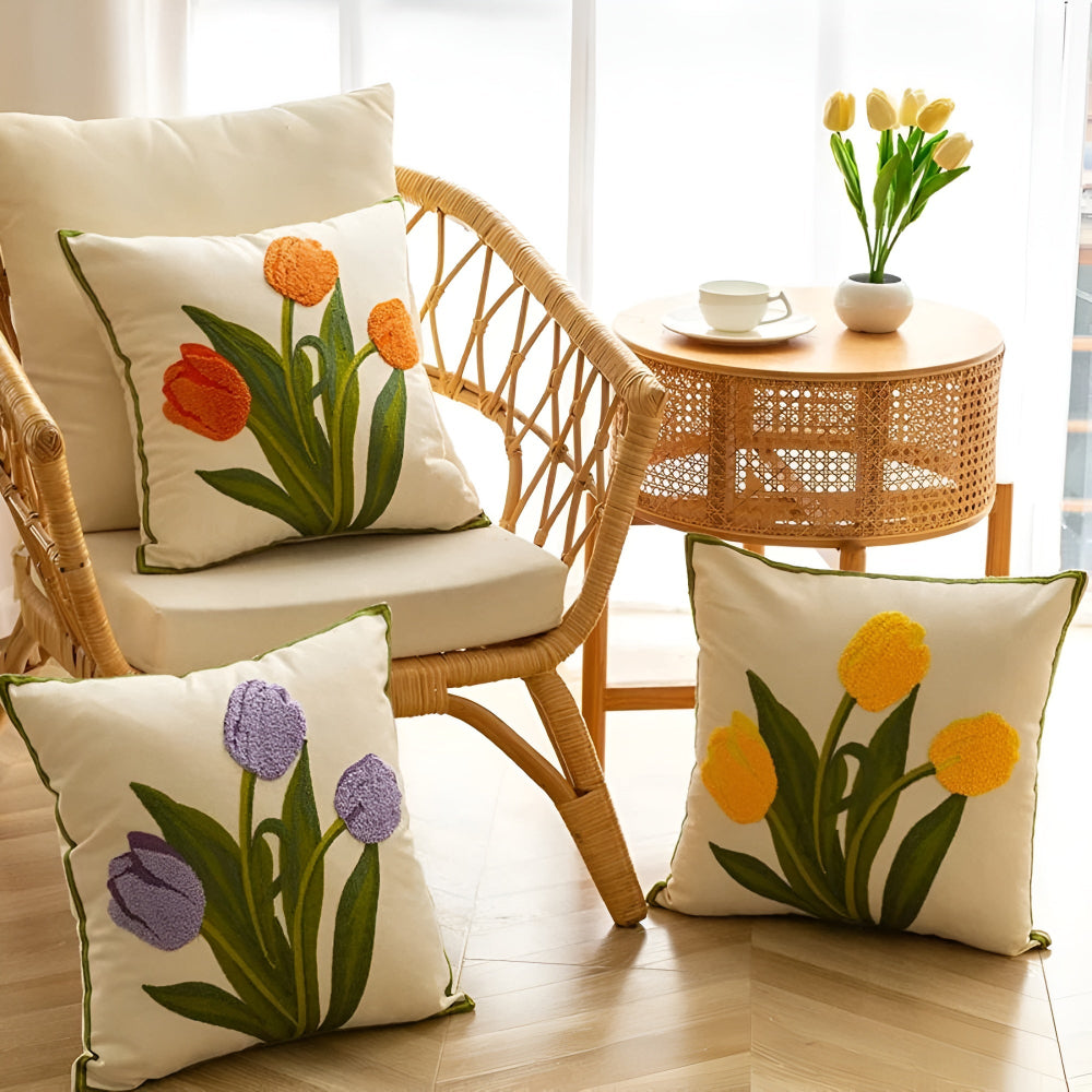 BowLift | Blooming Tulip Cushion Cover