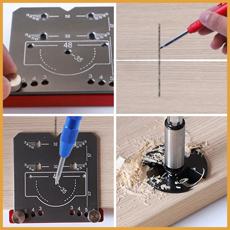 BowLift | 35mm Hinge Punch Locator