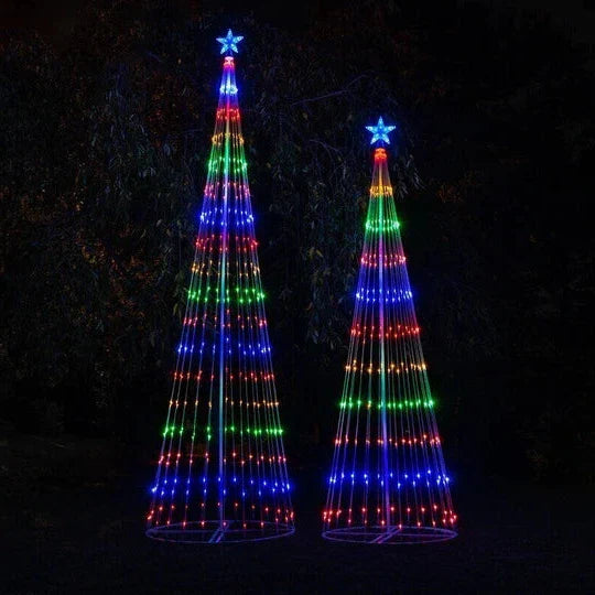 BowLift | Christmas – Multicolor Led Animated Outdoor Christmas Tree Lightshow