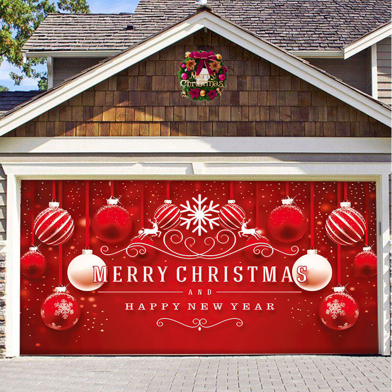 BowLift | Christmas Carsge Door Banner Ornament