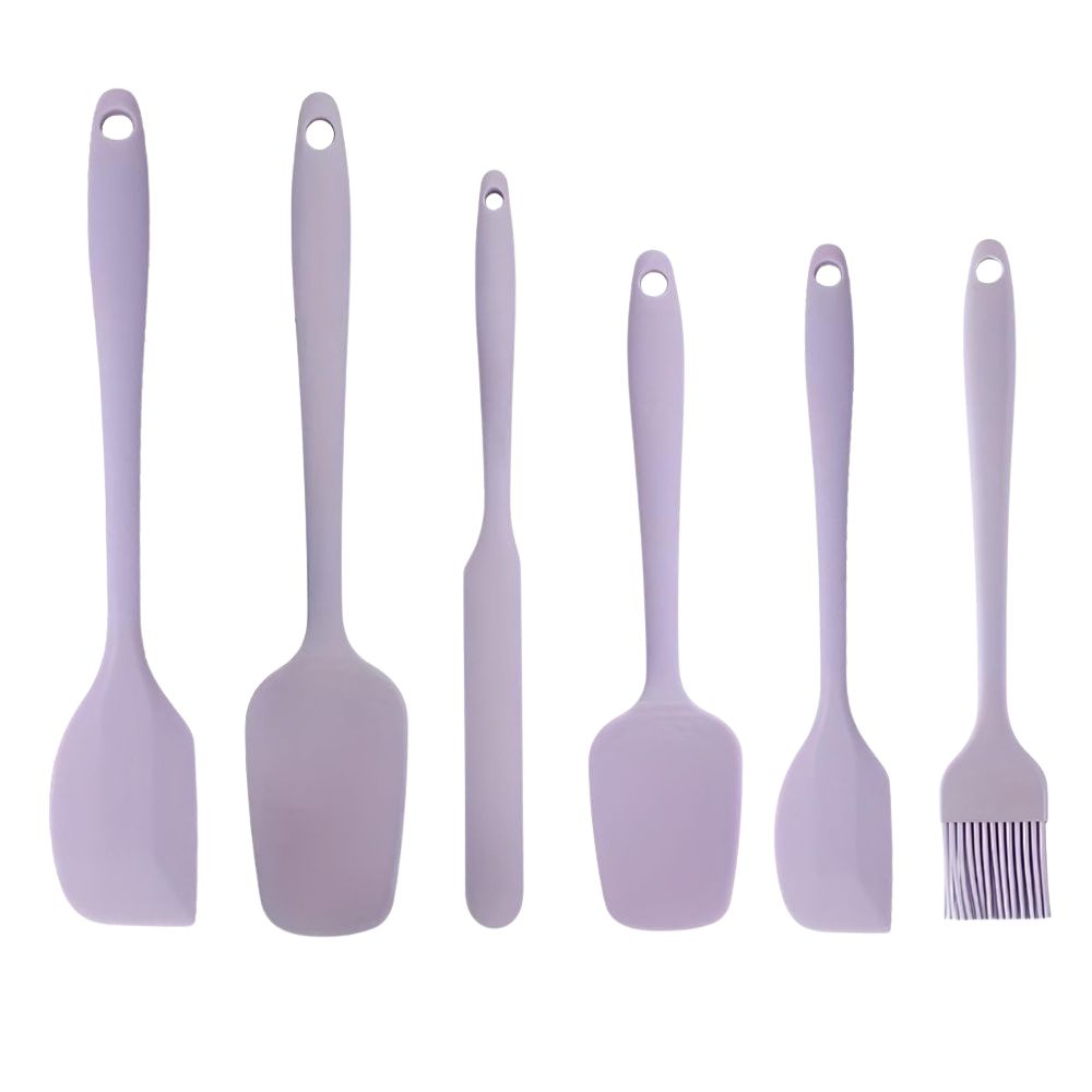 BowLift | Flexible Silicone Spatula Set | 6 Pcs Set
