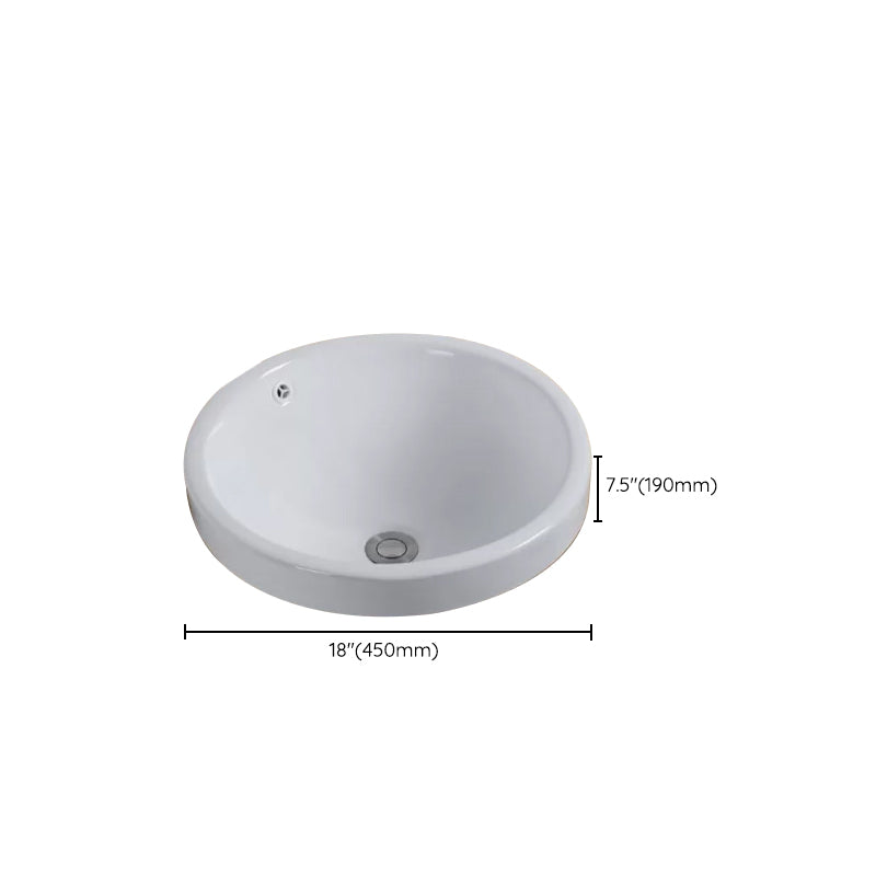 BowLift | Contemporary oval wash stand ceramic metal undercounter basin