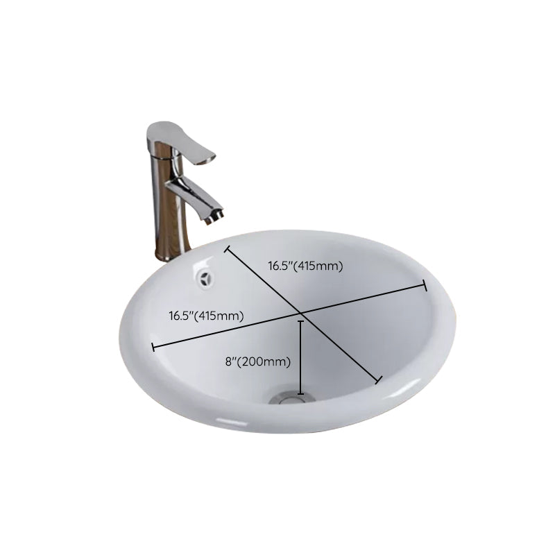 BowLift | Contemporary oval wash stand ceramic metal undercounter basin