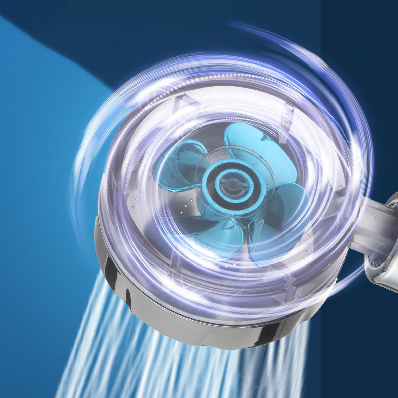 BowLift | Creative Metal Shower Head Adjustable Water Flow Round Handheld Shower Head