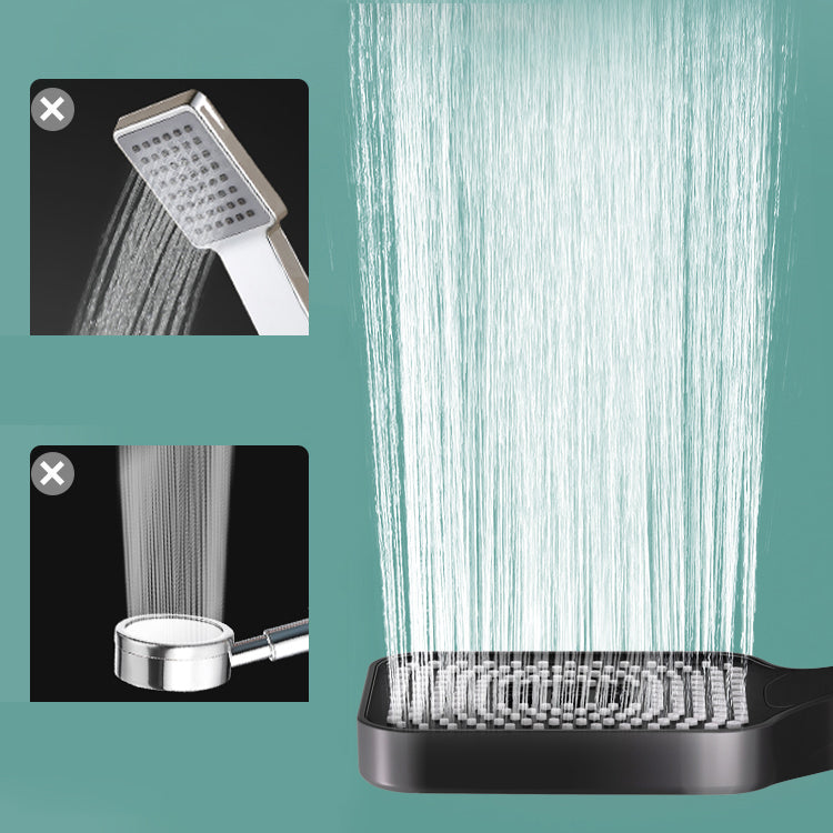 BowLift | Contemporary Square Handheld Showerhead 3 Setting Spray Head