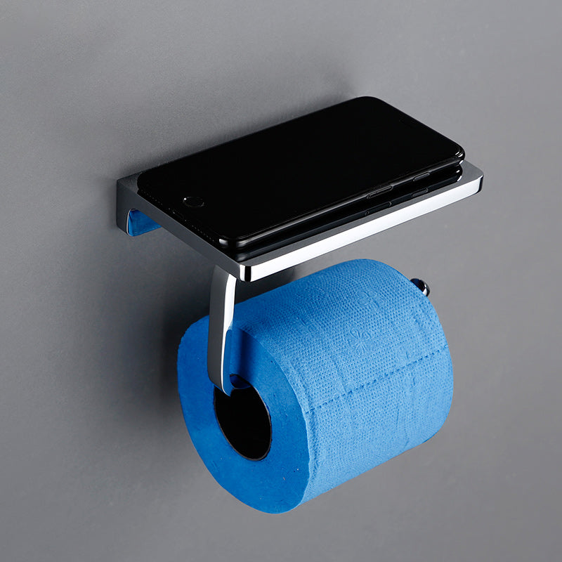 BowLift | 5-piece Bathroom Accessory Set Modern Polished Chrome Bathroom Set