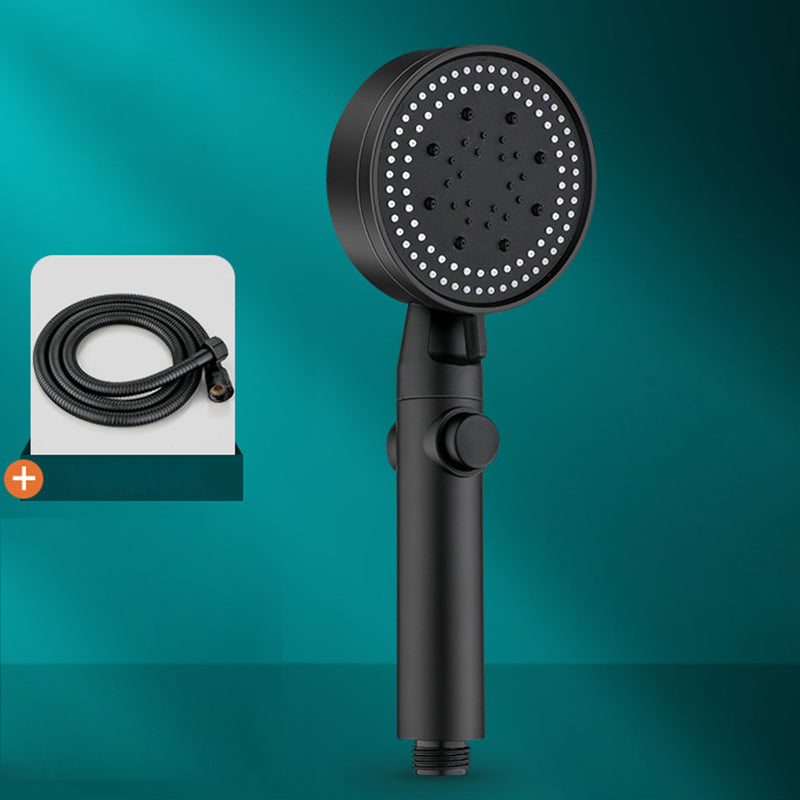 BowLift | 5 Sprays Shower Head Round Wall Mounted Plastic Wall Connector Holder Handheld Shower Head