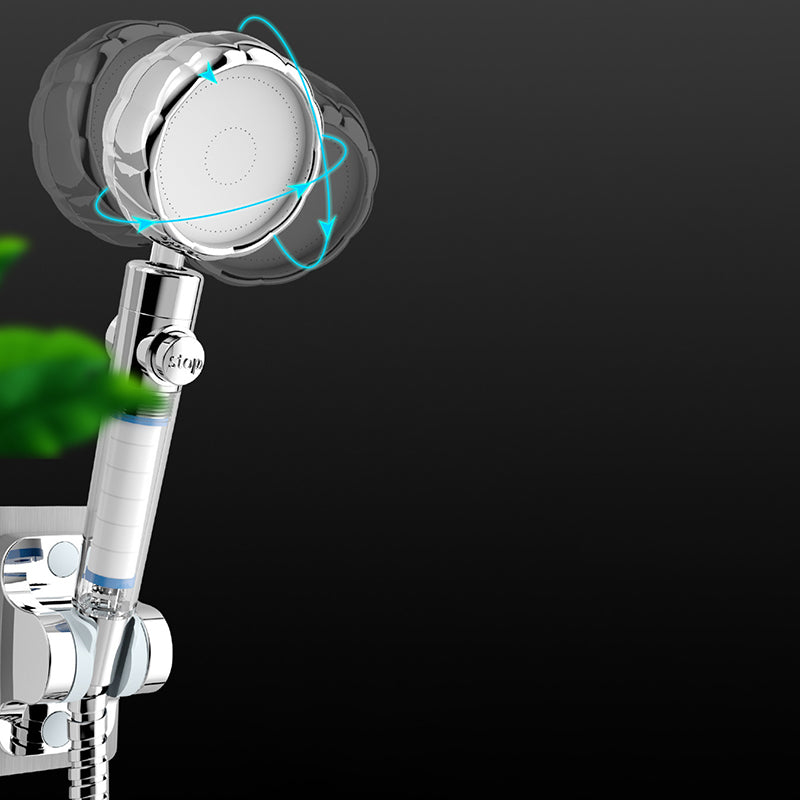 BowLift | Contemporary Hand Shower Round Plastic Hand Shower with Adjustable Spray Pattern