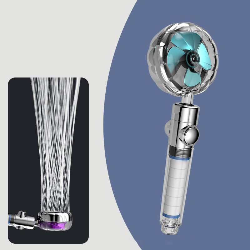 BowLift | Contemporary Hand Shower Round Plastic Hand Shower with Adjustable Spray Pattern