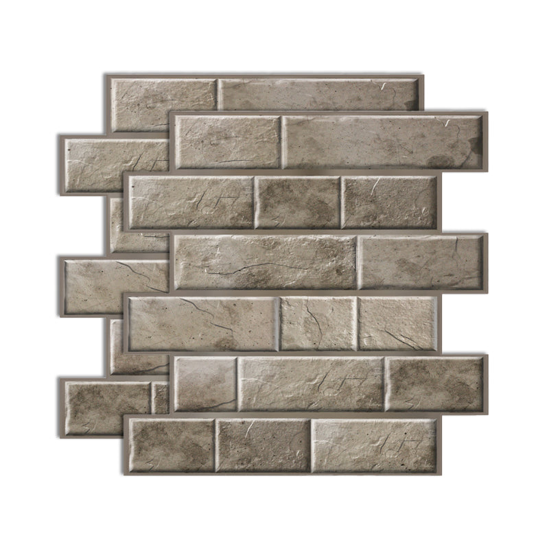 BowLift | 3D Peel and Stick Tiles Plastic Square Peel and Stick Tiles with Waterproof