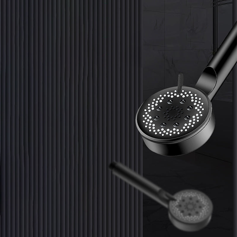 BowLift | Classic Plastic Shower Head 5 Settings Round Handheld Shower Heads