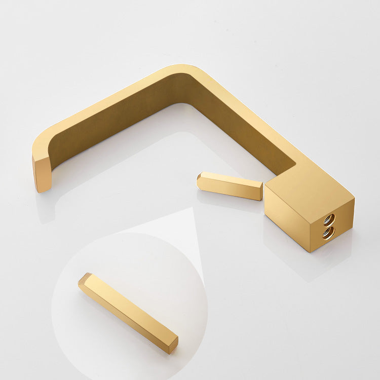 BowLift | Unique Sink Faucet Bathroom Brass Solid Color Waterfall Spout Faucet