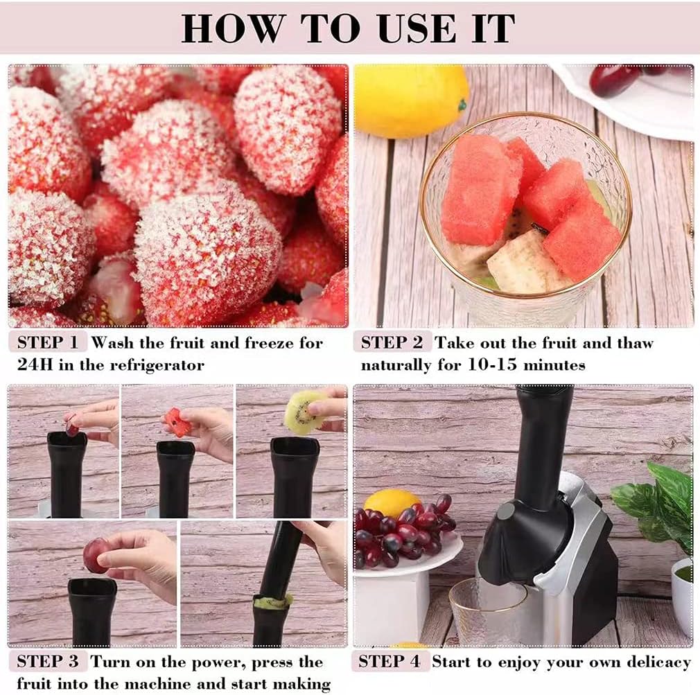 BowLift | Home Automatic Frozen Fruit Ice Cream Machine - Your Gateway to Healthy Desserts