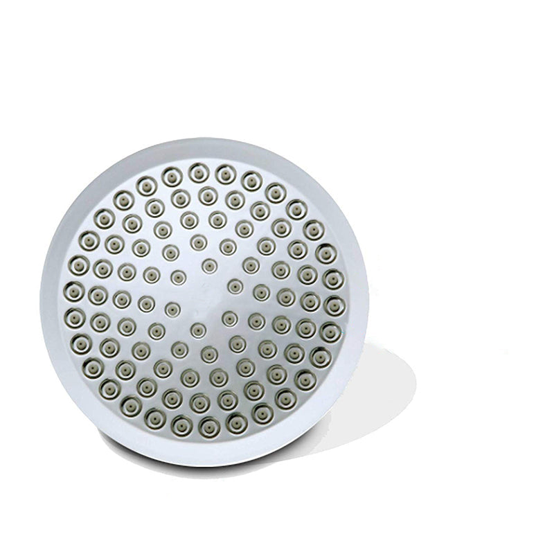 BowLift | Contemporary round fixed wall shower head Silver shower head