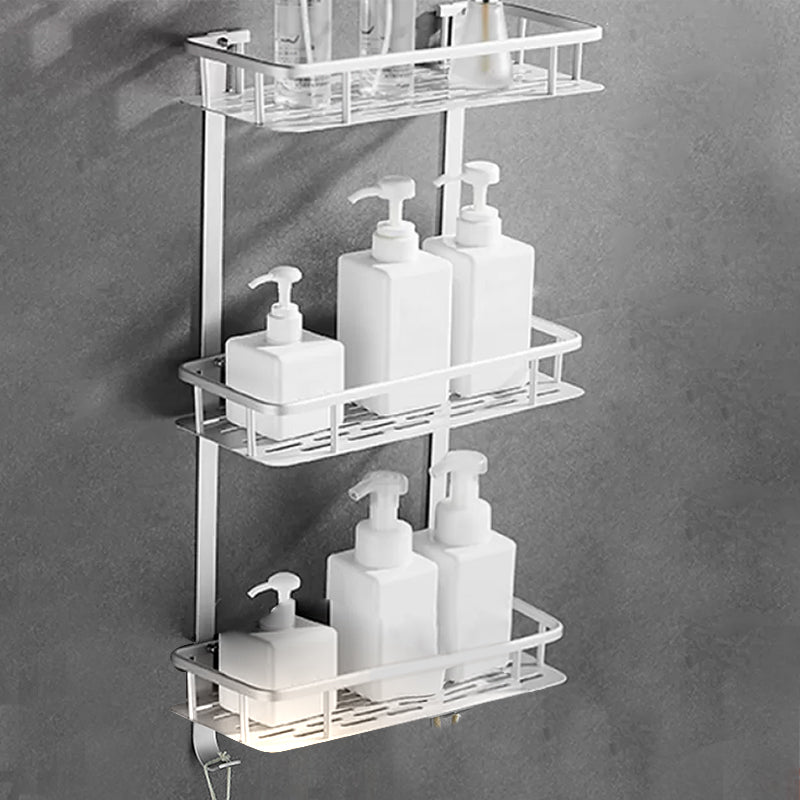 BowLift | Contemporary Metal Bathroom Accessories Hardware Set with Bathroom Shelf