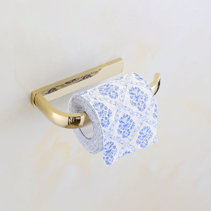 BowLift | Chrome/Gold Bathroom Accessory Set Modern Metal Bathroom Hardware Set