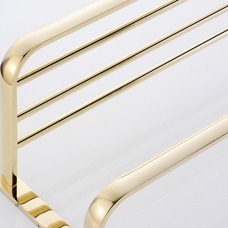 BowLift | Chrome/Gold Bathroom Accessory Set Modern Metal Bathroom Hardware Set