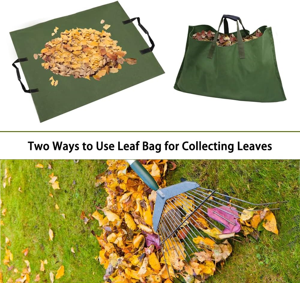 BowLift | Foldable Garden Waste Bag – Sturdy Collection Bag for Leaves and Garden Waste