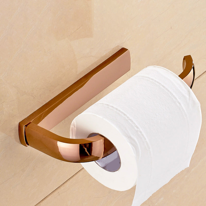 BowLift | 6-piece Bathroom Accessory Set Vintage Brass Bath Hardware Set