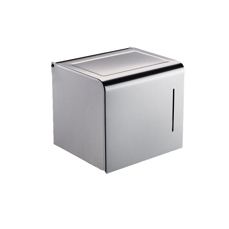 BowLift | 7-piece Bathroom Accessory Set Modern Aluminum Bathroom Set in Silver