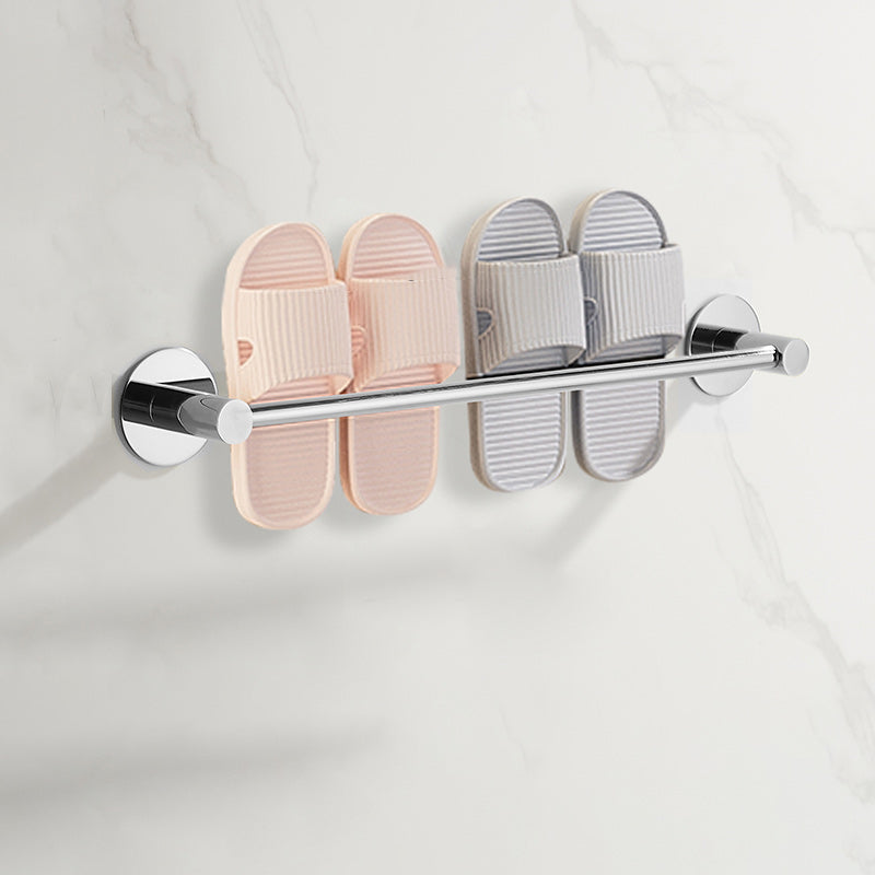 BowLift | 2-piece bathroom accessory set modern stainless steel slipper rack