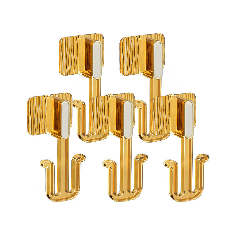BowLift | 5-piece Bathroom Hardware Set 6.29" high Bathrobe Hooks in Modern Style