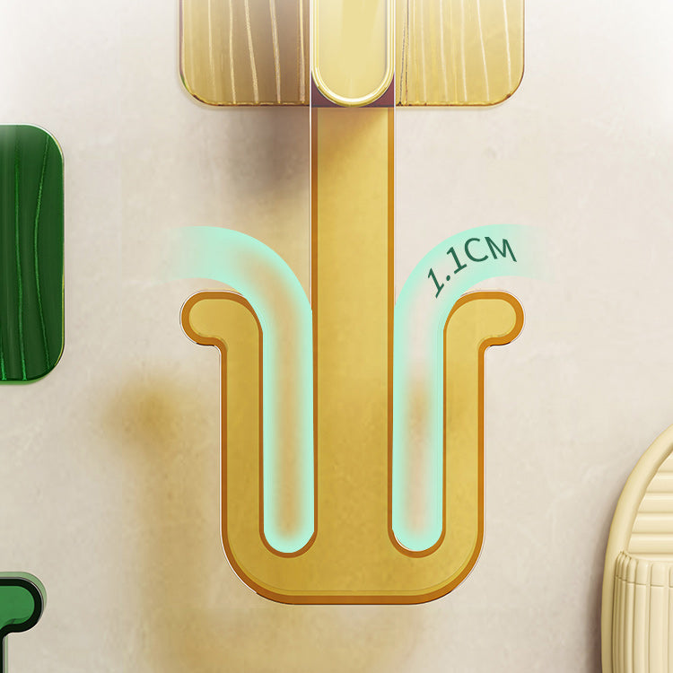 BowLift | 5-piece Bathroom Hardware Set 6.29" high Bathrobe Hooks in Modern Style