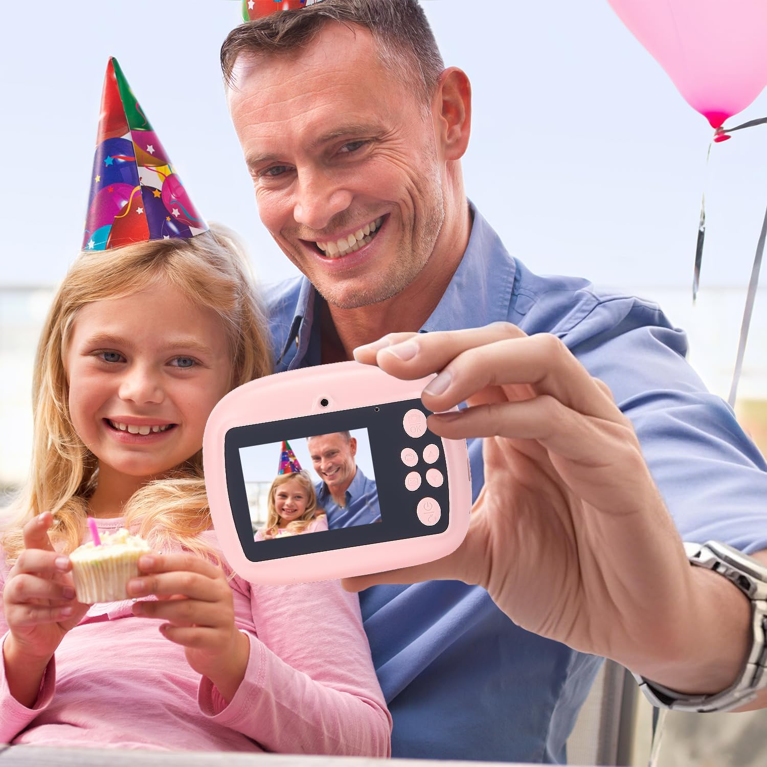 BowLift | Instant Print Kids Camera with Dual Lens, HD Video and Creative Kit – Lymora