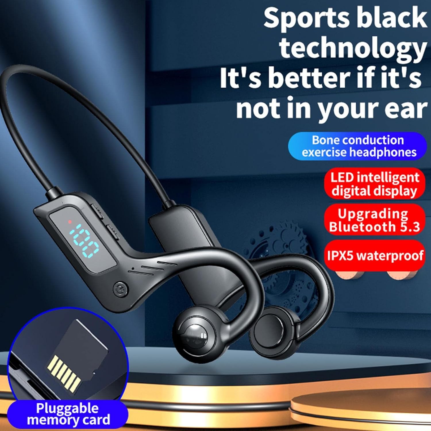 BowLift | Bone Conduction Open-Ear Wireless Headphones – Audyra