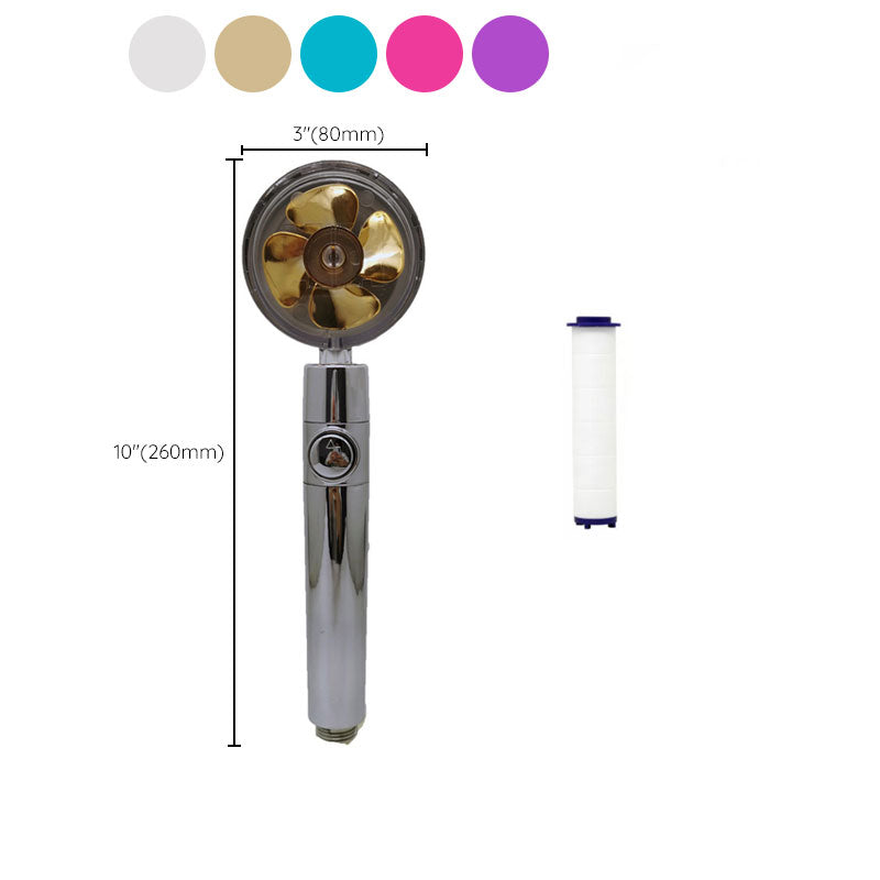 BowLift | Contemporary Handheld Supercharged Showerhead Round Spray Head