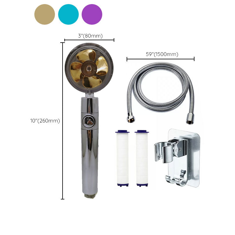 BowLift | Contemporary Handheld Supercharged Showerhead Round Spray Head
