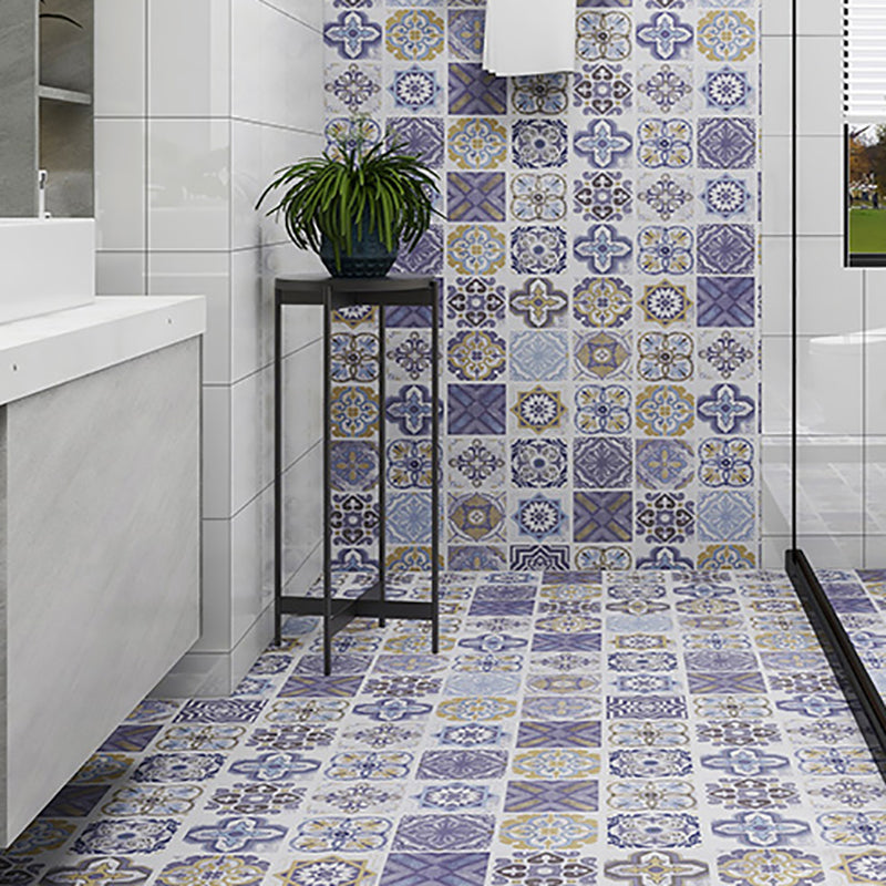 BowLift | Vinyl flooring Peel and Stick floral pattern wall and floor vinyl