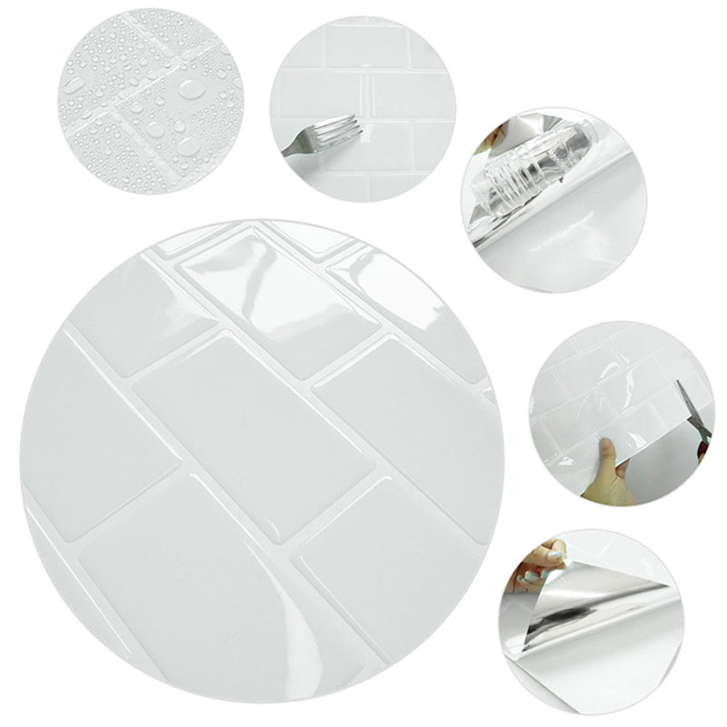 BowLift | Subway Tile Wallpaper Plastic Waterproof Removable & Stick Subway Tile