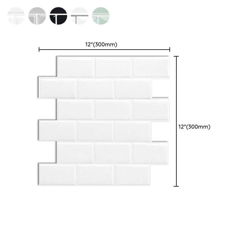 BowLift | Subway Tile Wallpaper Plastic Waterproof Removable & Stick Subway Tile