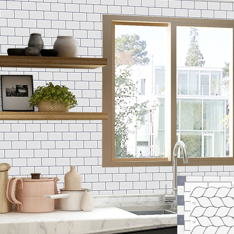 BowLift | Subway Tile Wallpaper Plastic Peel and Stick Wall Tile