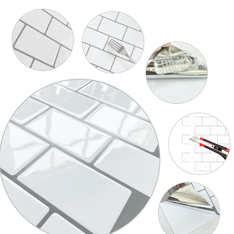 BowLift | Subway Tile Wallpaper Plastic Peel and Stick Wall Tile