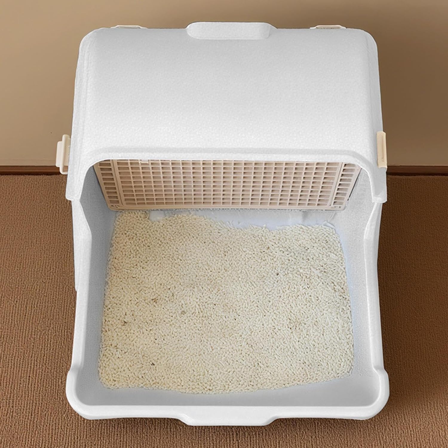 BowLift | Automatic Odourless Litter Box with Open-Top Design – Felvora