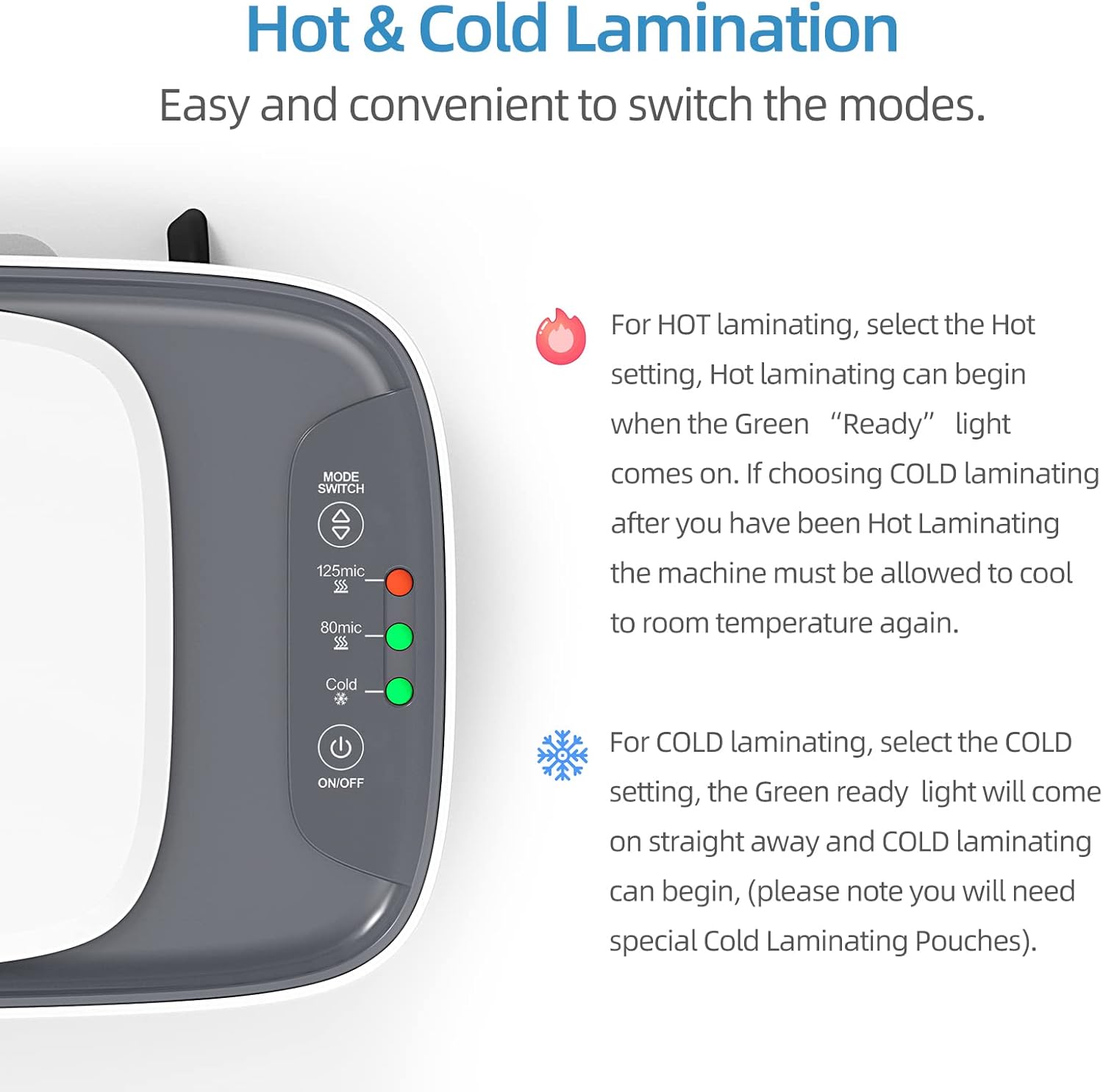 BowLift | A3 Desktop Laminator Set with Hot & Cold Modes and 6-in-1 Functions – Lexaro