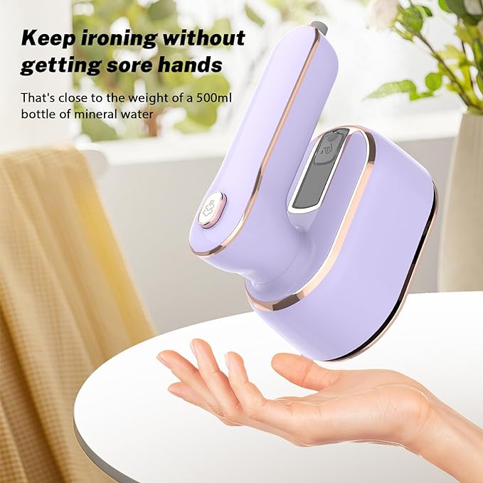 BowLift | Compact Steam Iron: Your Travel-Friendly Wrinkle Remover
