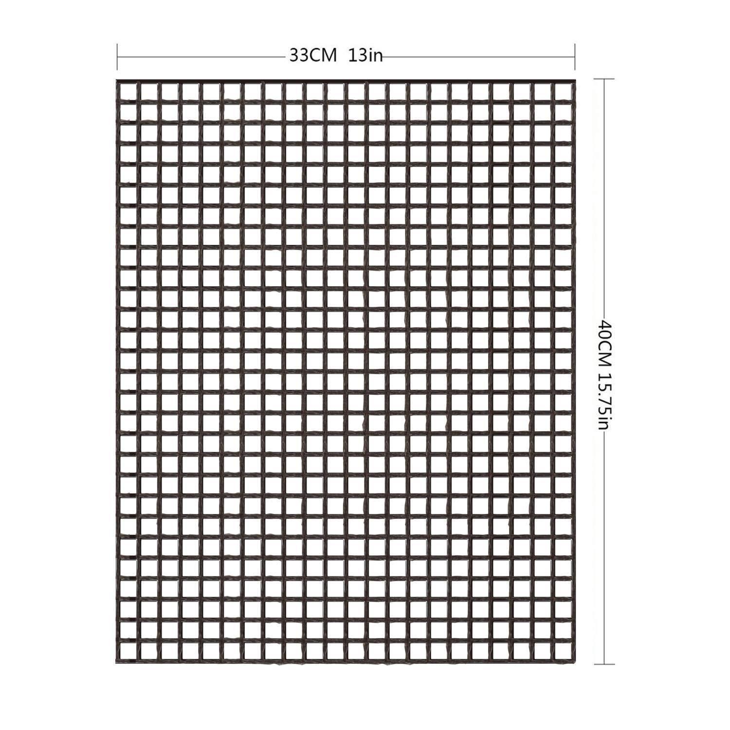 BowLift | Teflon Non-stick BBQ Grill Mesh Mat for reusable cleaning