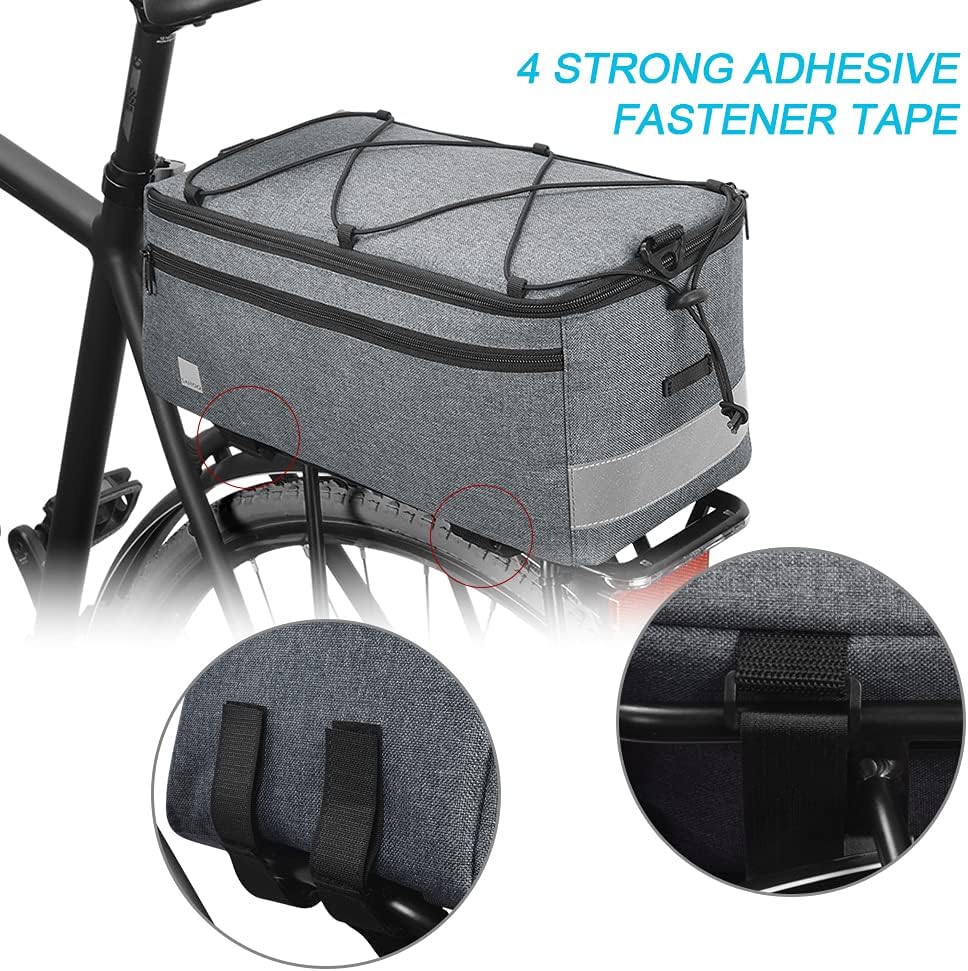 BowLift | 8L Insulated Bike Rear Trunk Cooler Bag with Shoulder Strap – Trevilo