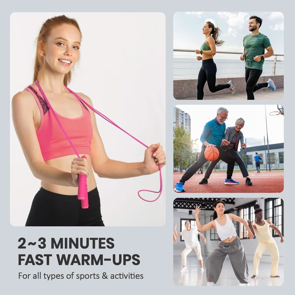 BowLift | Digital skipping rope with calorie counter & target reminder
